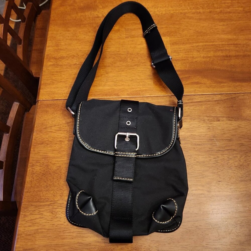 Naturalizer Nylon Crossbody Shoulder Bag messenger bag black